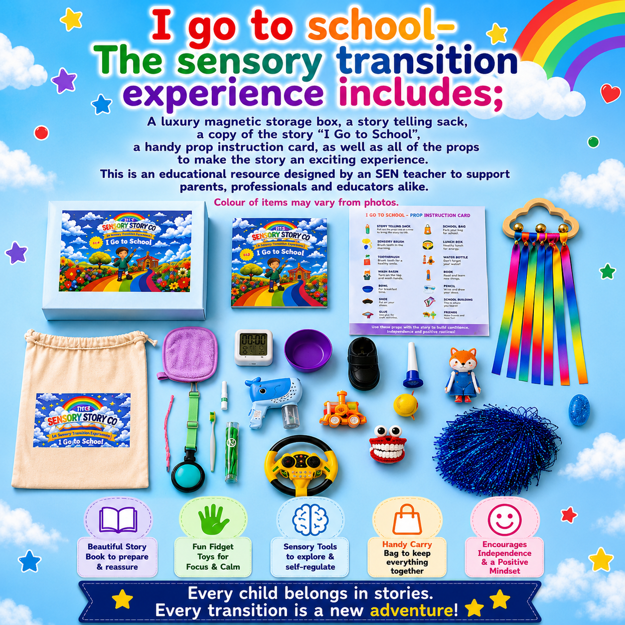I Go to School Sensory Transition Experience
