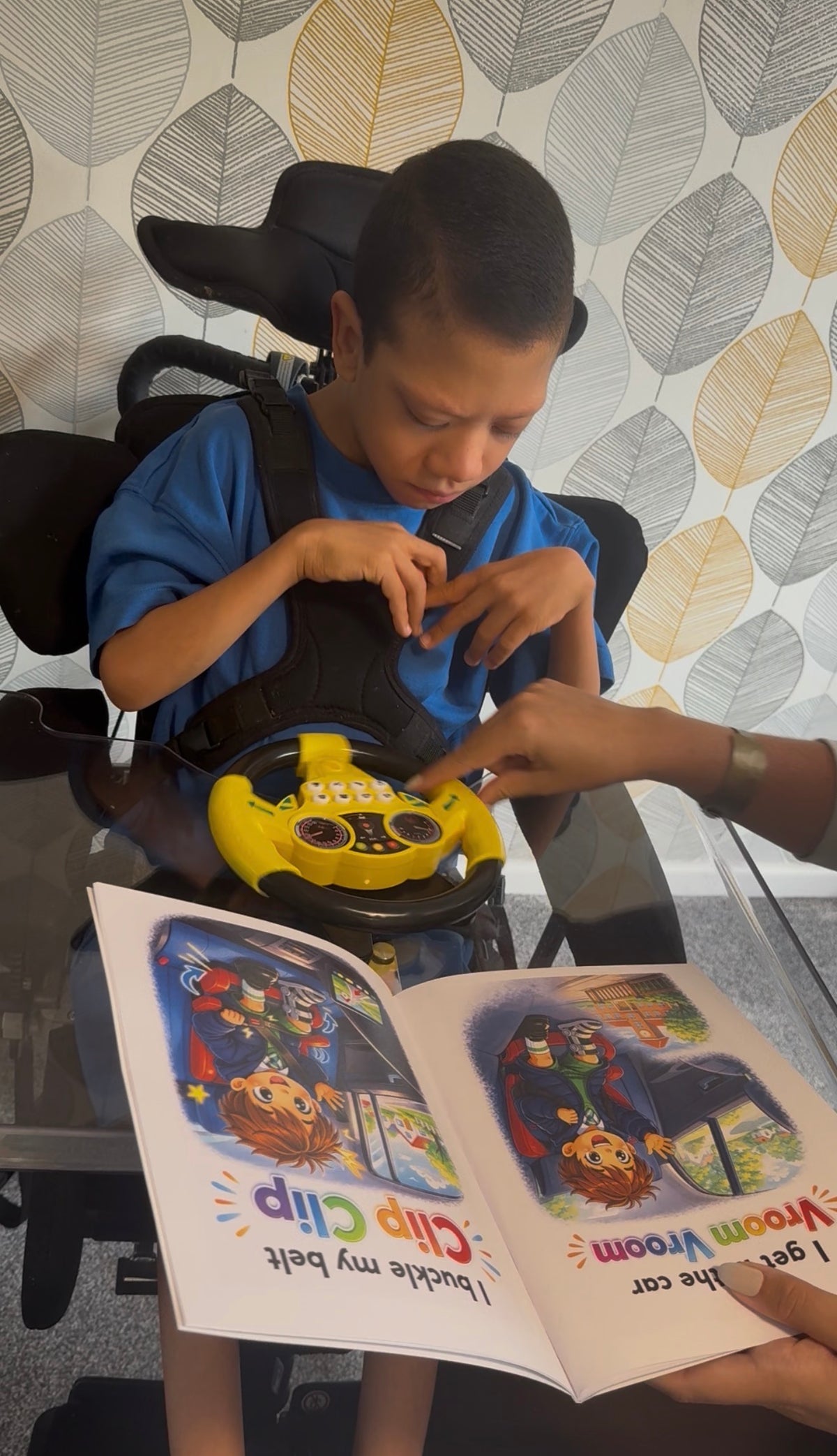 I Go to School- Sensory Transtion Story Book