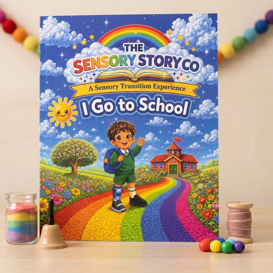 I Go to School- Sensory Transtion Story Book