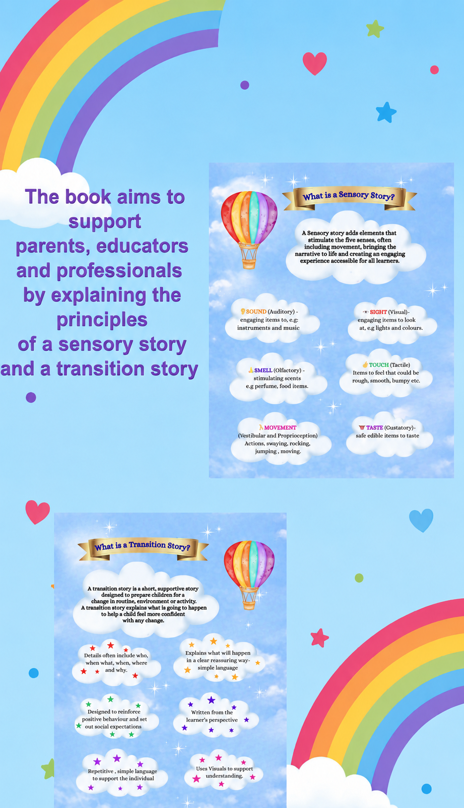 I Go to School- sensory transition book